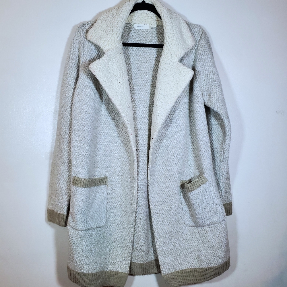 Anthropologie | Sleeping on Snow Knit Cardigan with Pockets